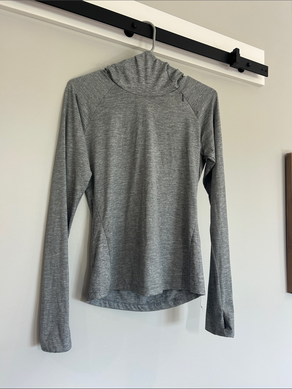 Women's Nike Dri-Fit Element Hoodie in Gray